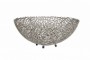 Miska ABSTRACT LEAF SILVER