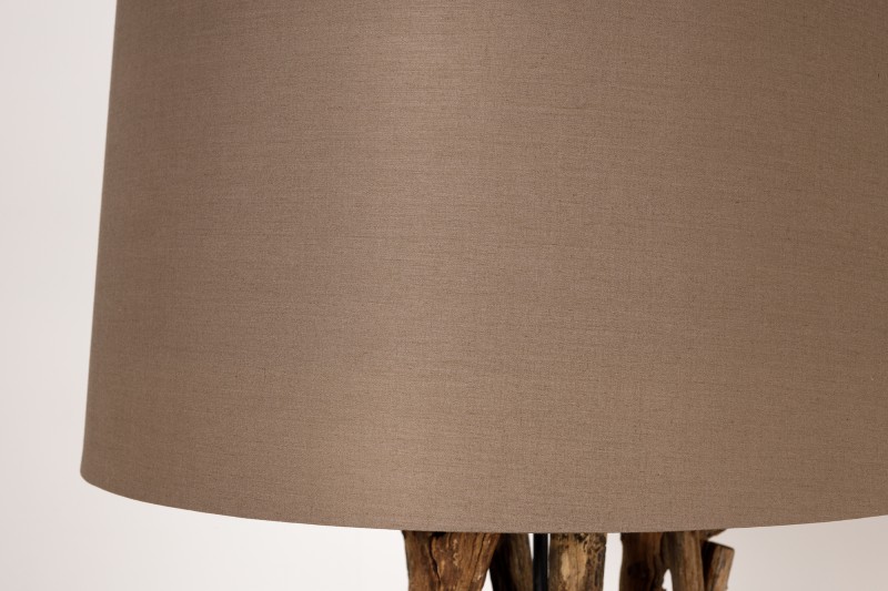 Stojanová lampa Wild Natur Wood Gray