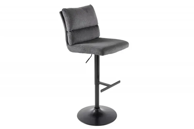 Barová židle Comfort Cord Gray