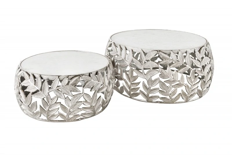 Stolky Leaf Abstract Silver