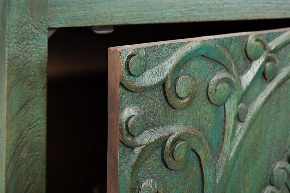 Skříňka Peacock Dark Green
