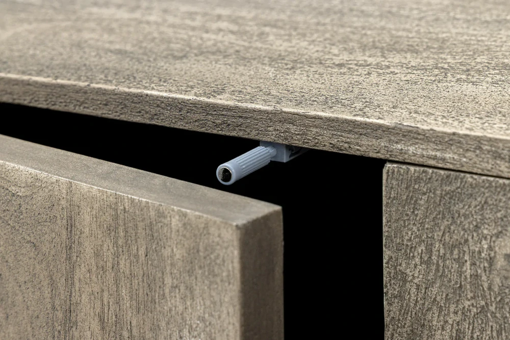TV stolek Art Deco Smoked Grey