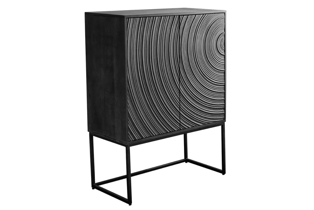 Vysoká skříňka Orbit Black