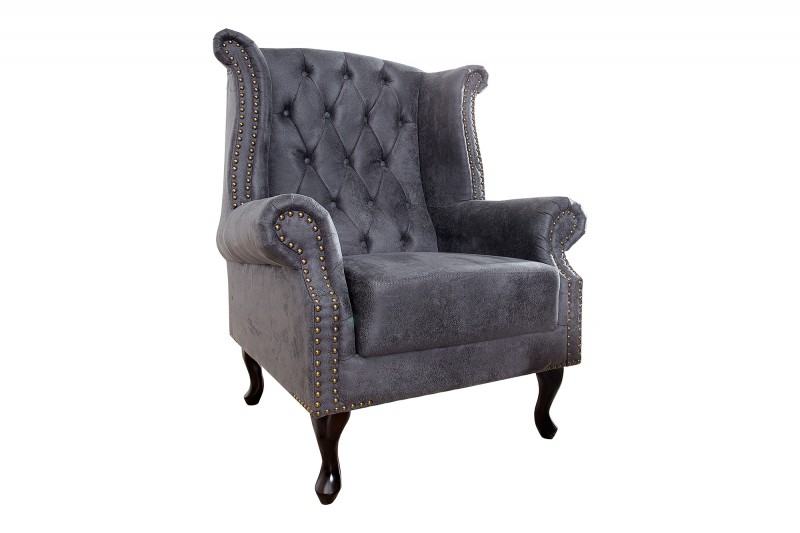 Křeslo CHESTERFIELD OLD GREY