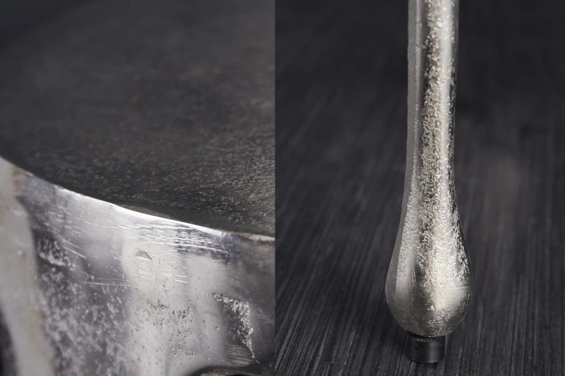 Stolek LIQUIDO SILVER