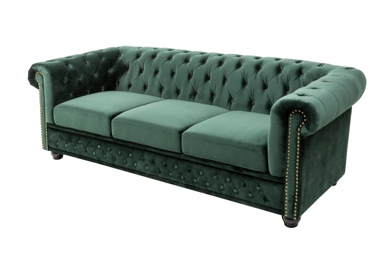Sedačka CHESTERFIELD SAMT GREEN