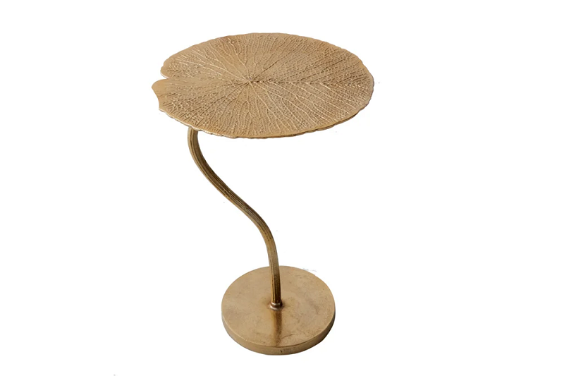 Stolek WATERLILY GOLD