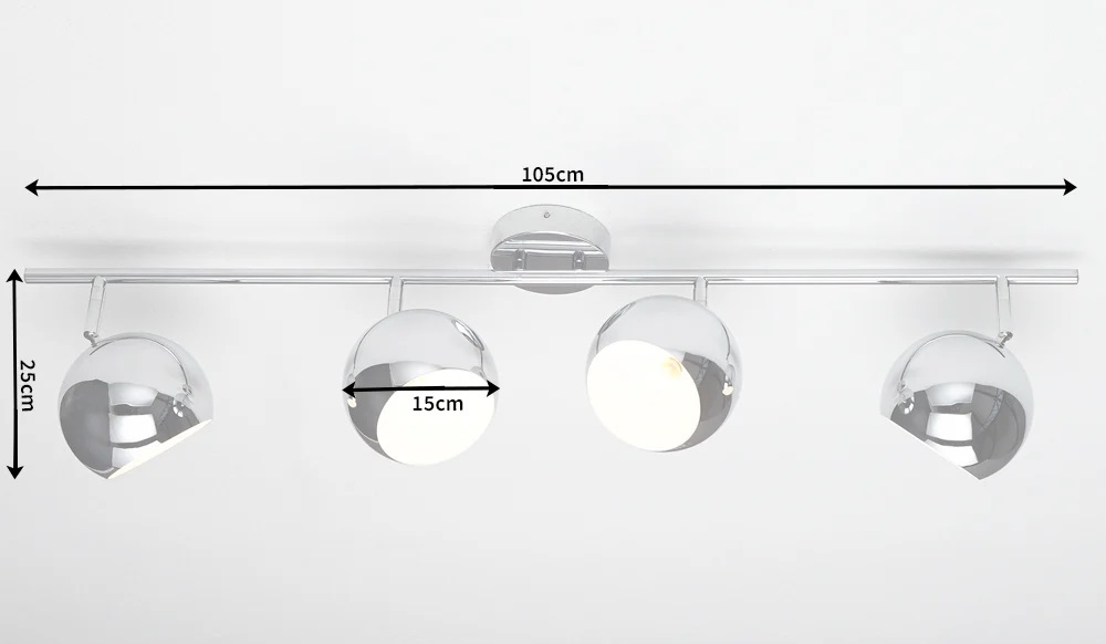 Lampa BUBBLE BALL CHROME