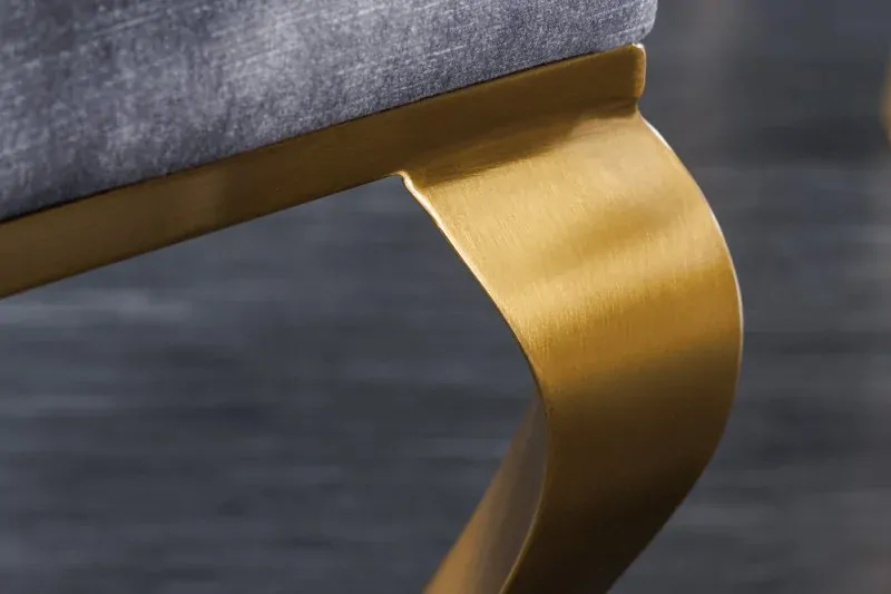 Židle CASTILLO GOLD GRAY
