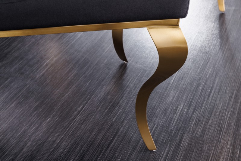Židle BAROCK GOLD BLACK