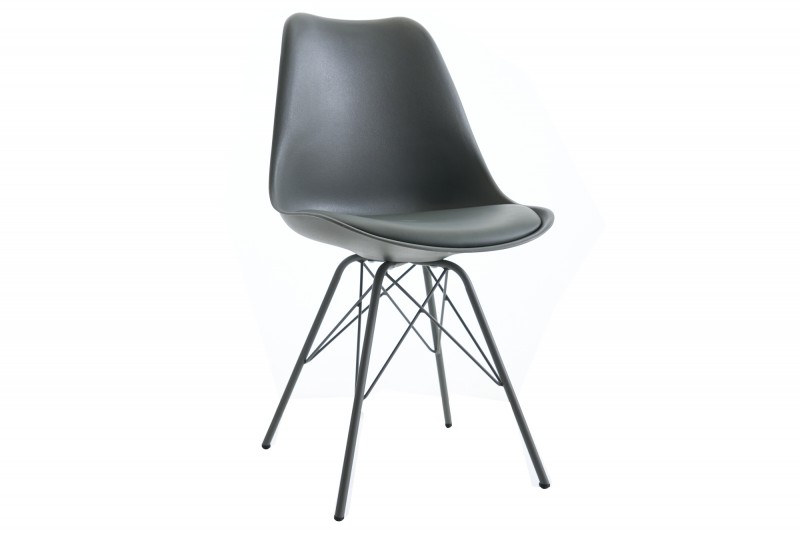 Židle SCENER CHAIR RETRO GRAY