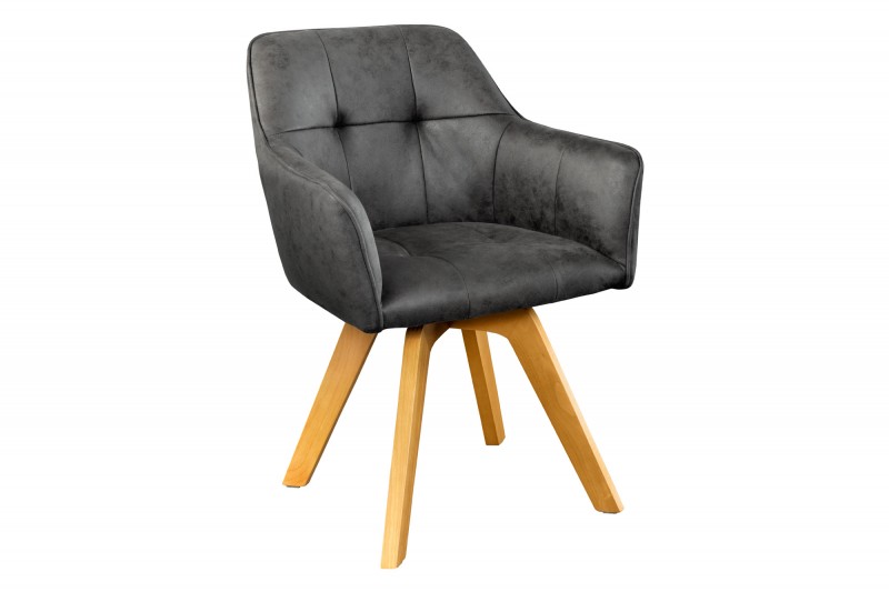 Křeslo LOFT II ANTIK GRAY