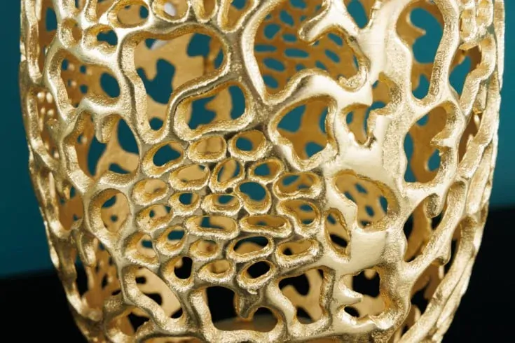 Váza LEAFNET GOLD 90