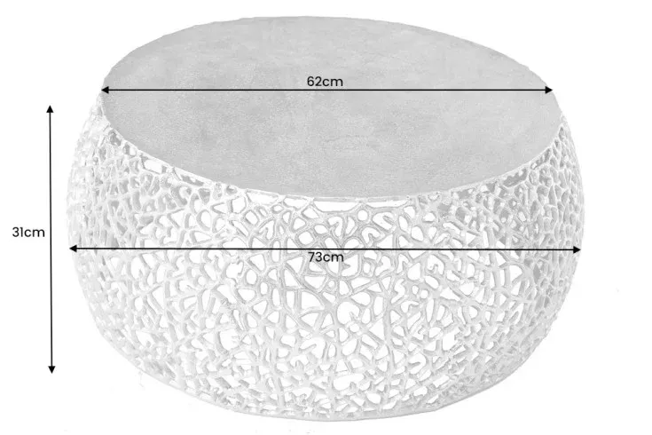Konferenční stolek LEAFNET SILVER III