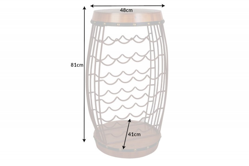 Stojan na láhve WINE RACK
