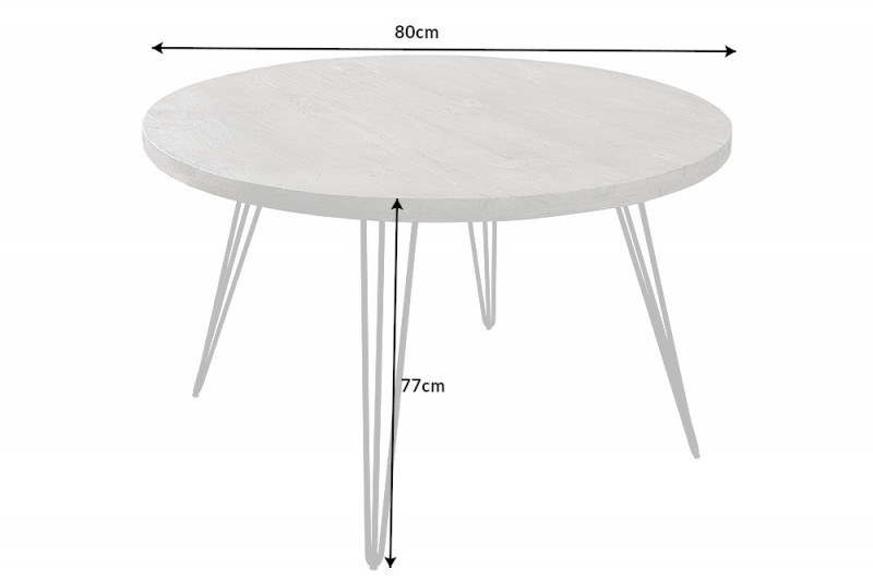 Jídelní stůl SCORPION GRAY 80