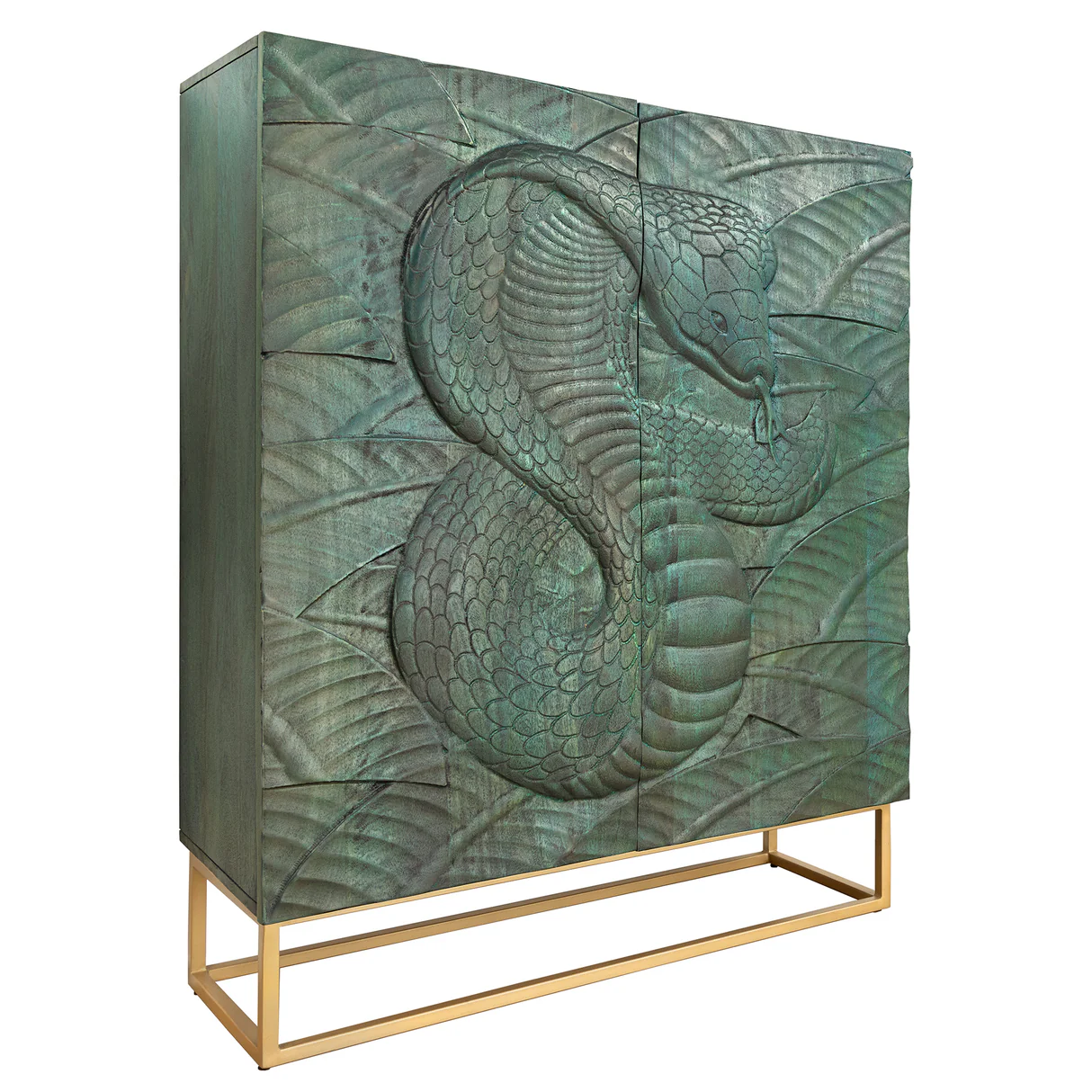 Skříňka Snake Turquoise