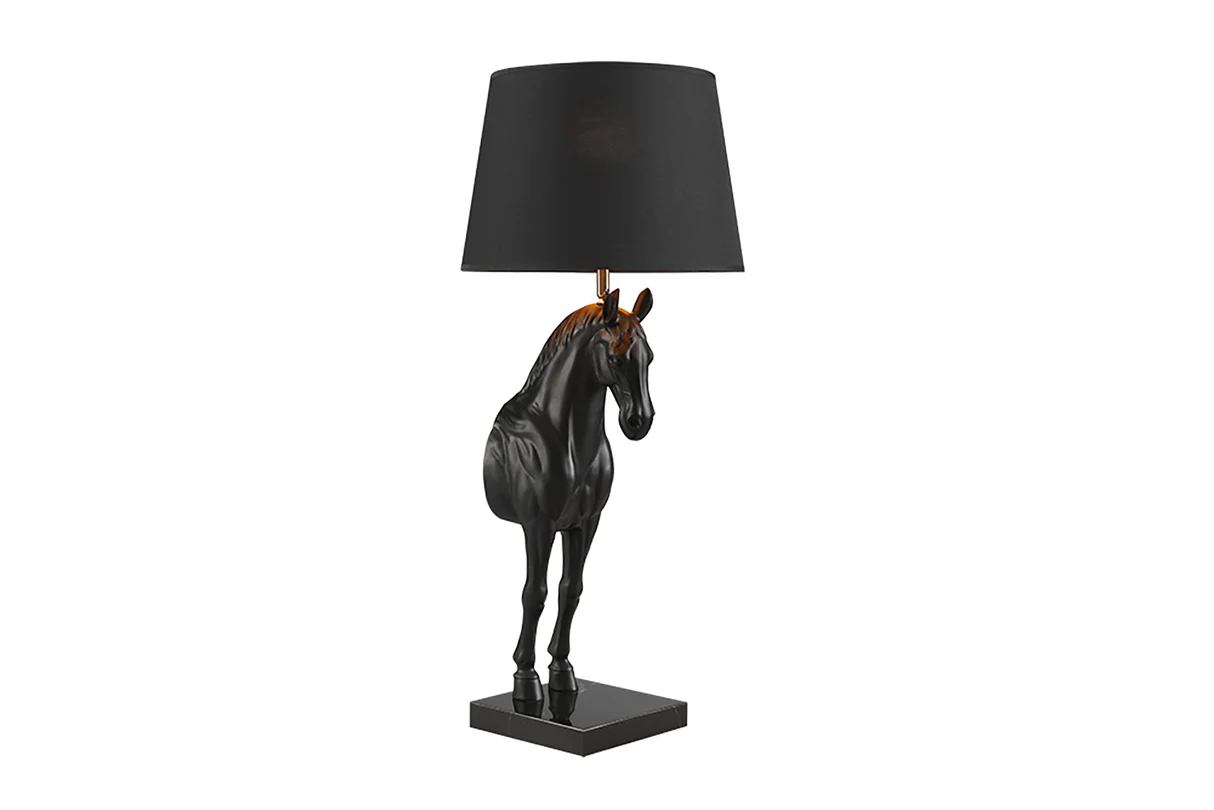 Stolní lampa BLACK HORSE 