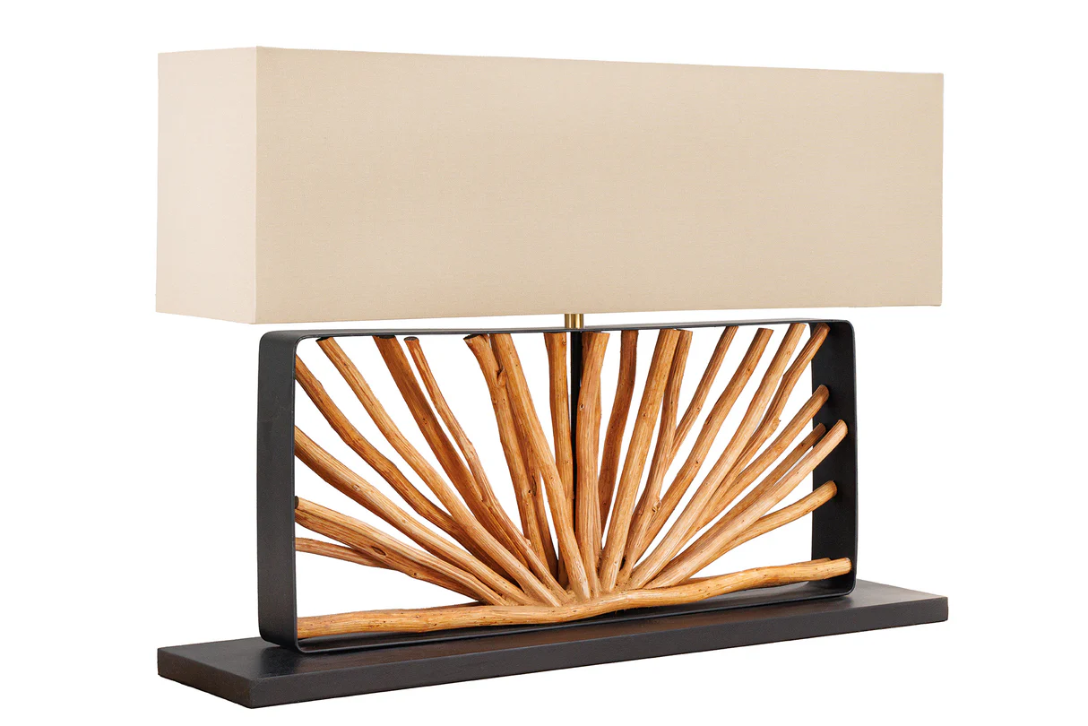 Lampa Logan Wood