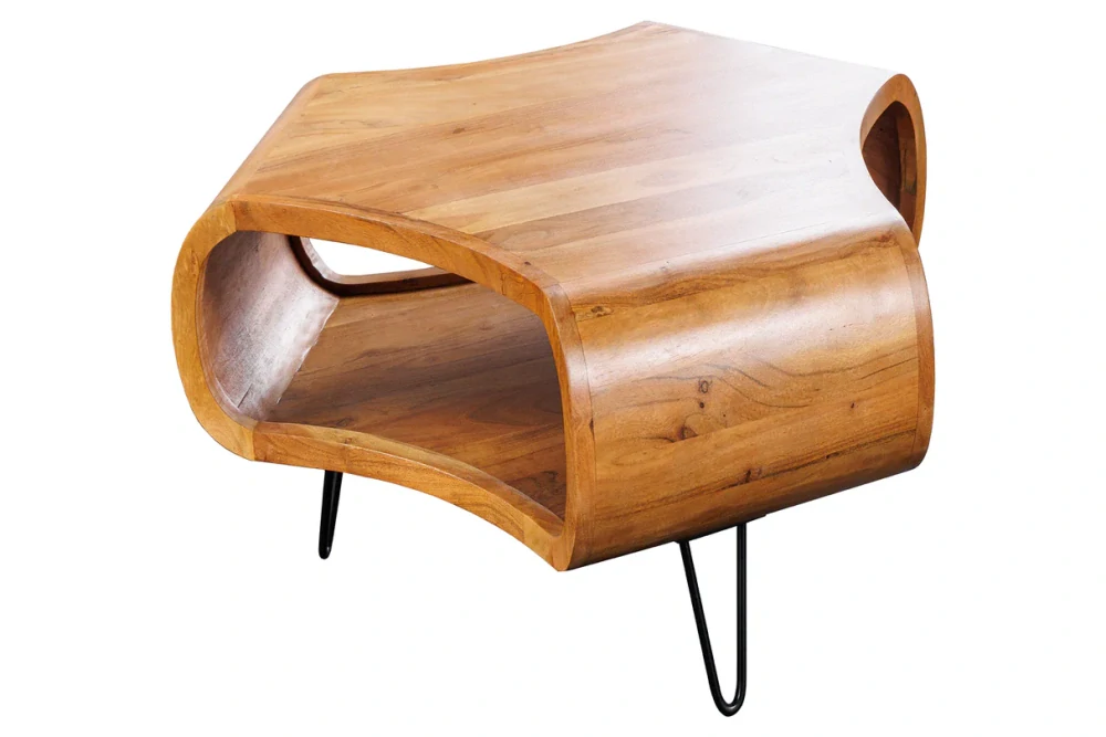 Stolek Spin Retro Accacia 70