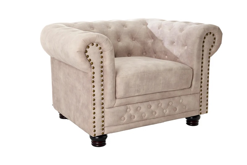 Křeslo CHESTERFIELD CHAMPAGNE