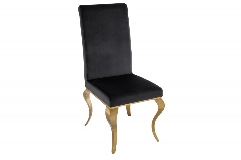 Židle BAROCK GOLD BLACK