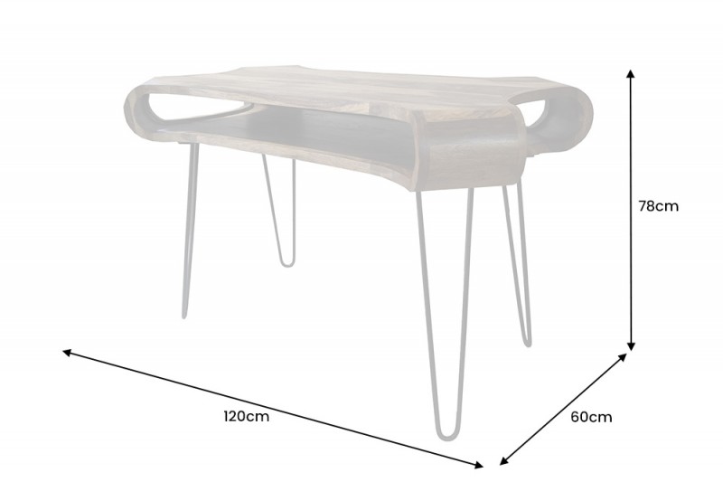 Psací stolek SPIN RETRO