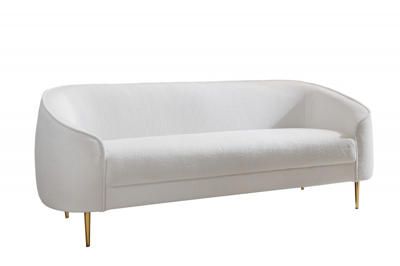 Sedačka DIVO BOUCLE WHITE