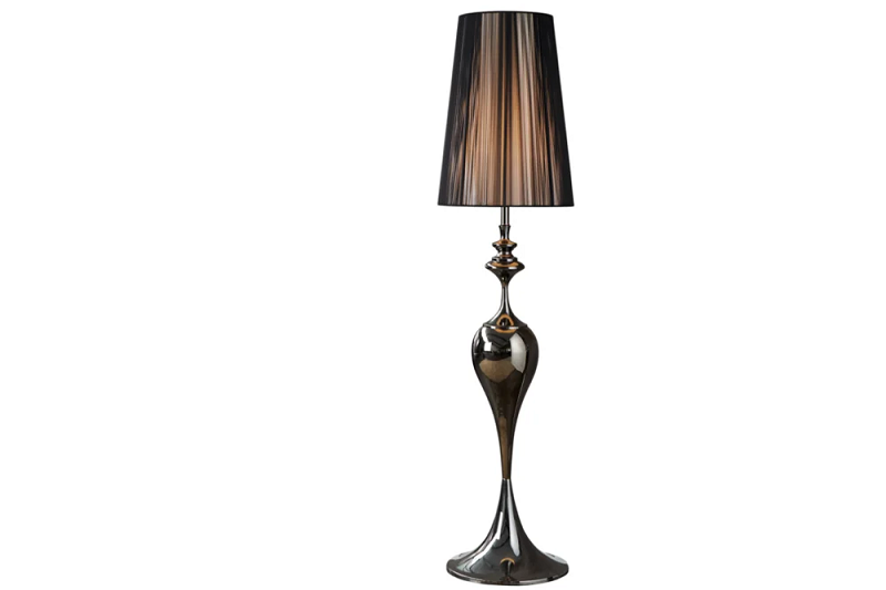 Stojací lampa BAROCA SMOKE