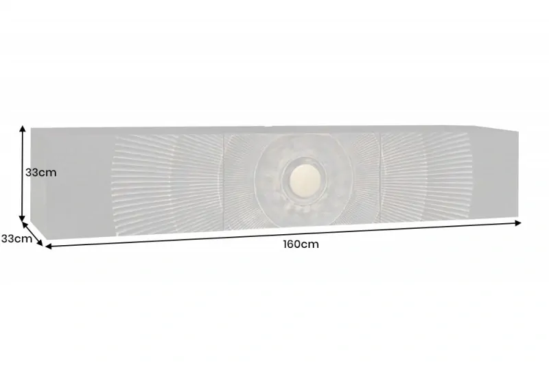 TV stolek SUNRISE WALL