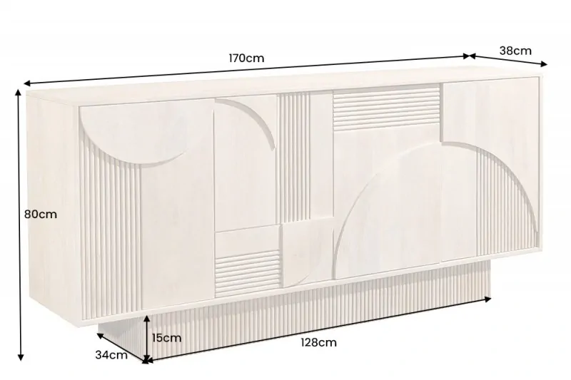 Komoda Art Deco Natur