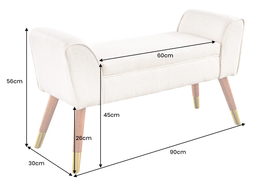 Lavice Scarllet Textur Beige