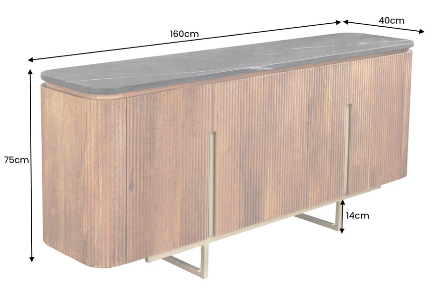 Komoda Gatsby Marble 160
