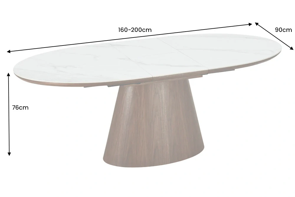 Jídelní stůl Unique Walnut