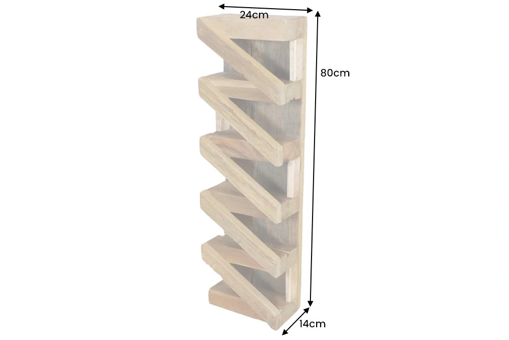Stojan na láhve Teak Wood