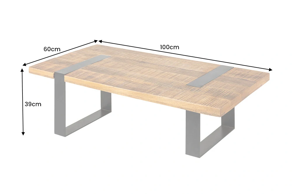 Konferenční stolek CROFT IRON 100