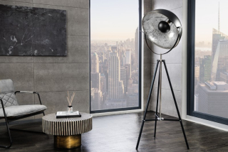 Stojací lampa STUDIO SILVER 160