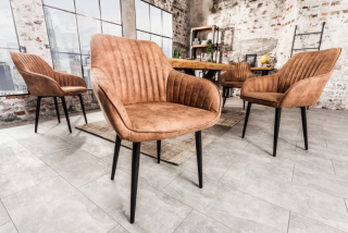 Židle TURINO ANTIK BROWN