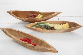 Miska NATUR WOOD LONG