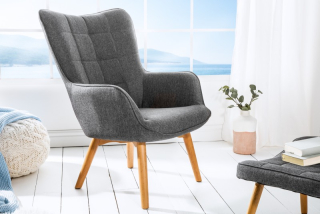Křeslo SCANDINAVIA GRAY