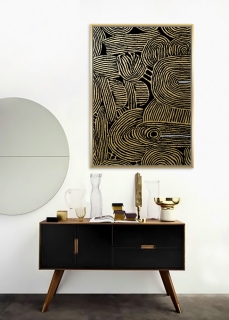 Obraz ABSTRACT GOLD