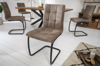 Židle MODERN VINTAGE TAUPE