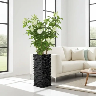 Květináč CUBICON BLACK 70