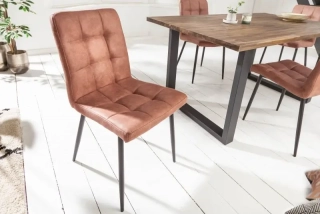 Židle MARLENA VINTAGE BROWN