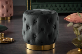 Taburet MODERN BAROCK BLACK