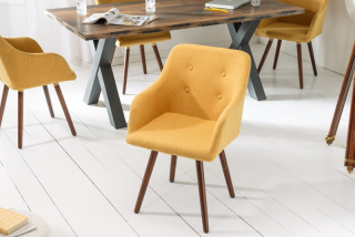 Židle SCANDINAVIA MUSTARD