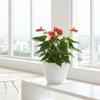 Květináč GLOSS WHITE 40