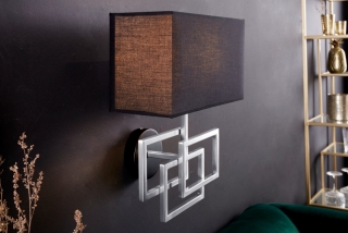 Nástěnná lampa LENORO SILVER