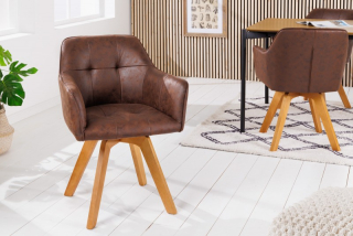 Křeslo LOFT II ANTIK BROWN