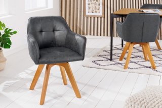 Křeslo LOFT II ANTIK GRAY